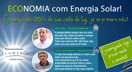 Economia com Energia Solar